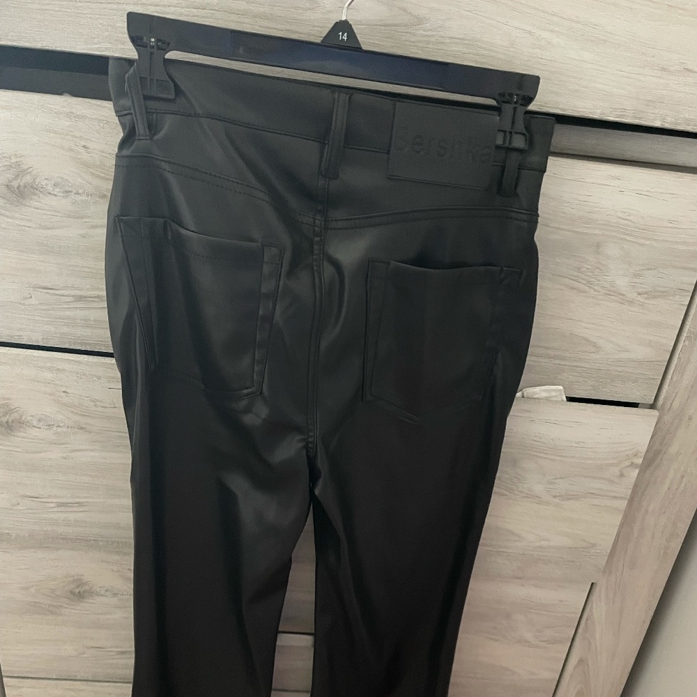 Flare Leather pants